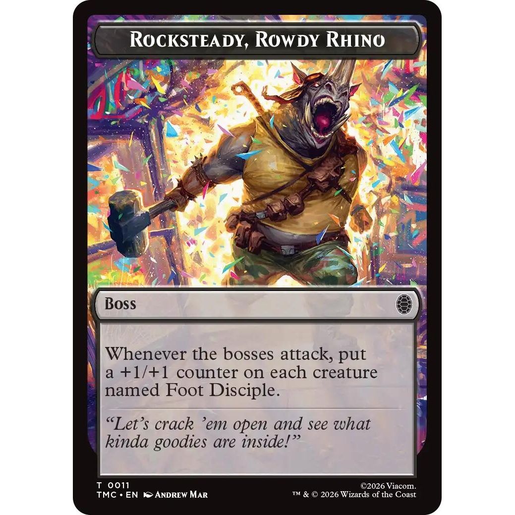 Image for Rocksteady, Rowdy Rhino (11) (Teenage Mutant Ninja Turtles) - Magic: The Gathering