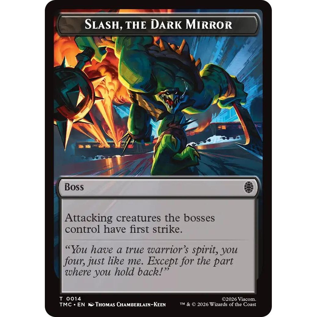 Image for Slash, The Dark Mirror (14) (Teenage Mutant Ninja Turtles) - Magic: The Gathering