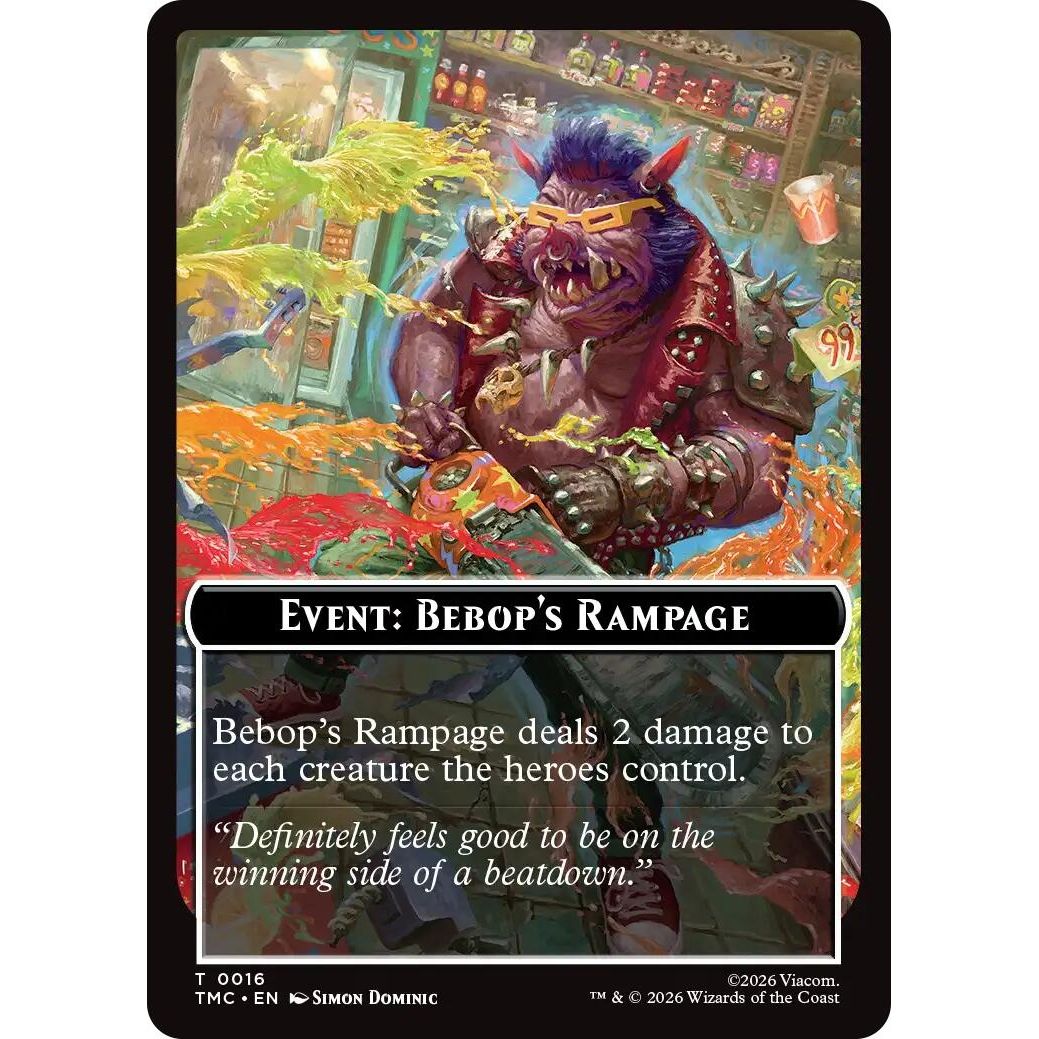 Image for Event: Bebop's Rampage (16) (Teenage Mutant Ninja Turtles) - Magic: The Gathering
