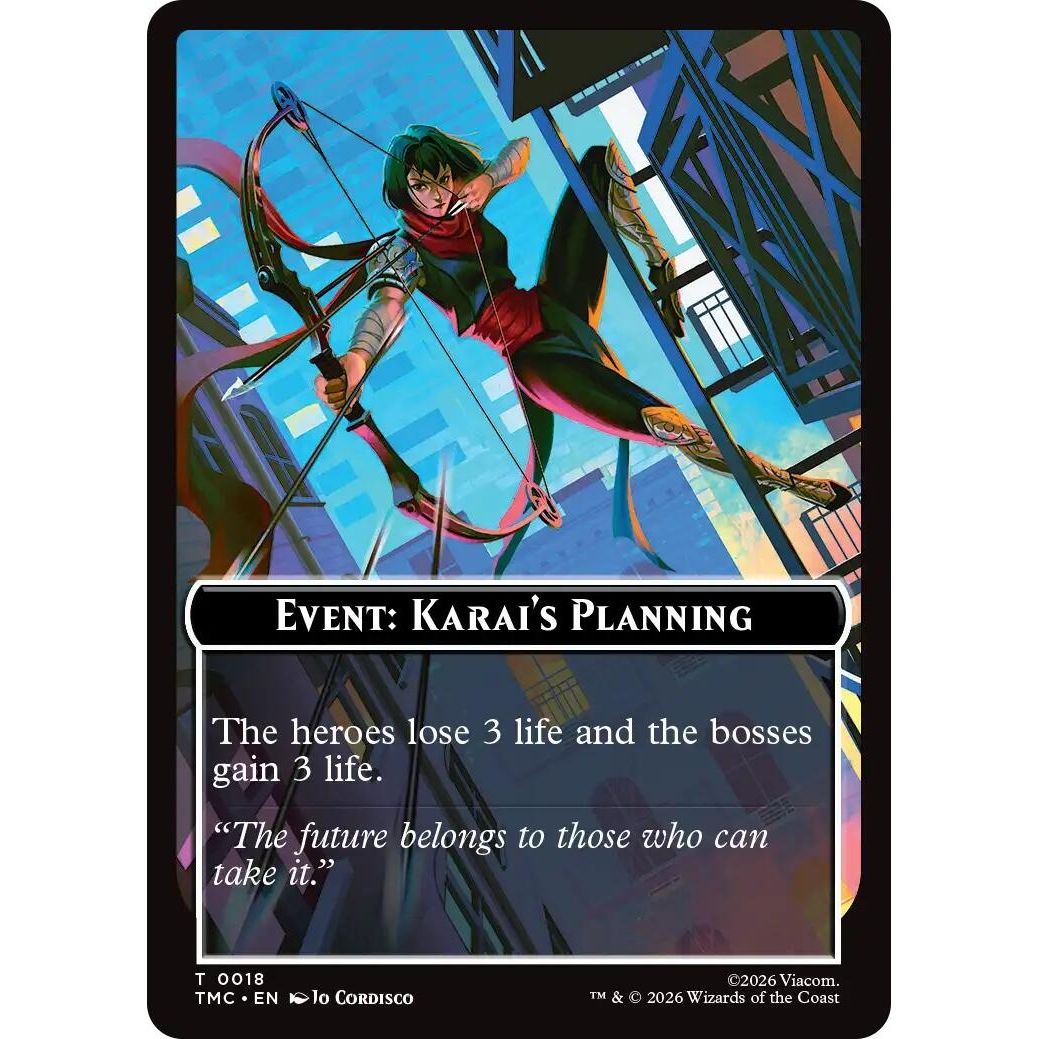 Image for Event: Karai's Planning (18) (Teenage Mutant Ninja Turtles) - Magic: The Gathering