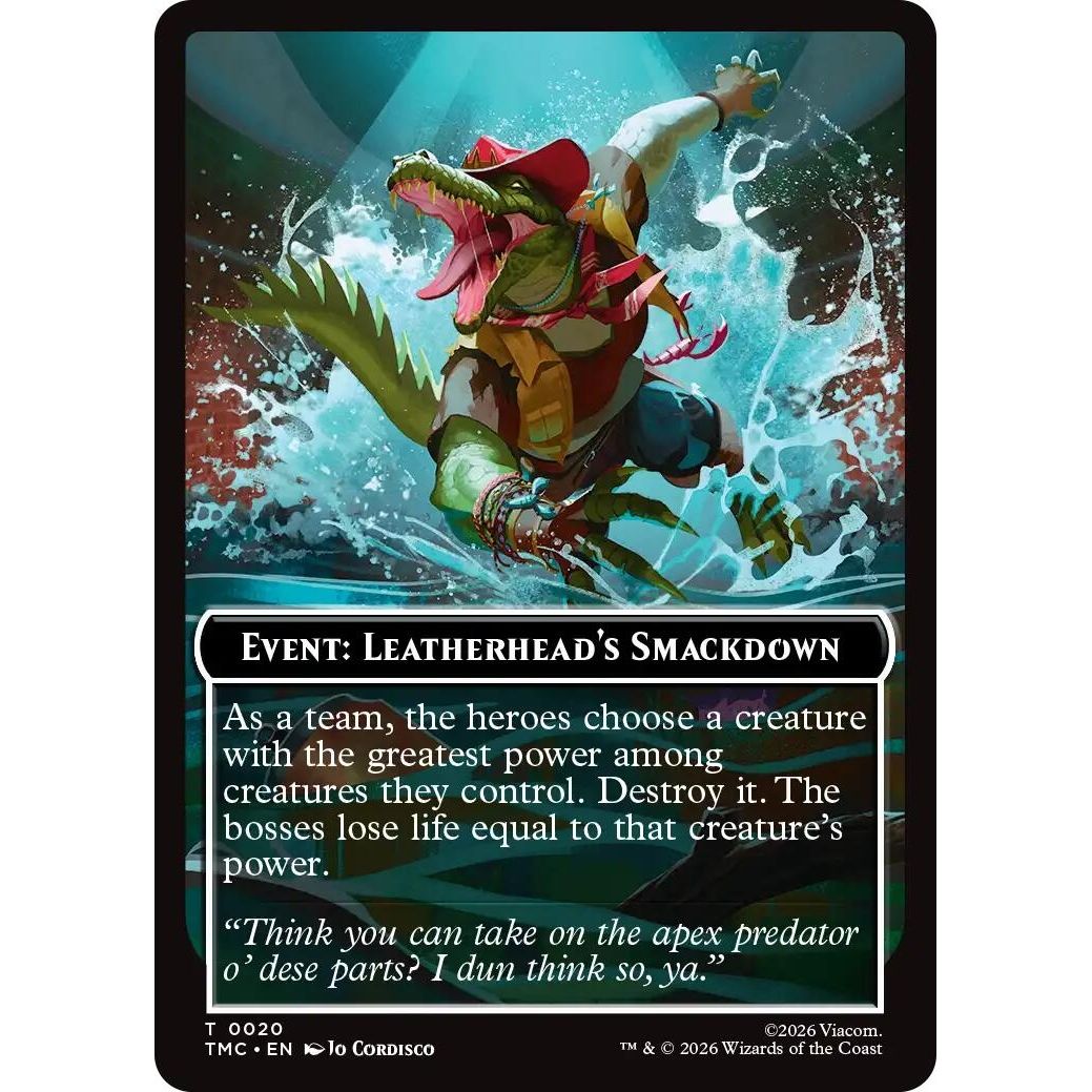 Image for Event: Leatherhead's Smackdown (20) (Teenage Mutant Ninja Turtles) - Magic: The Gathering
