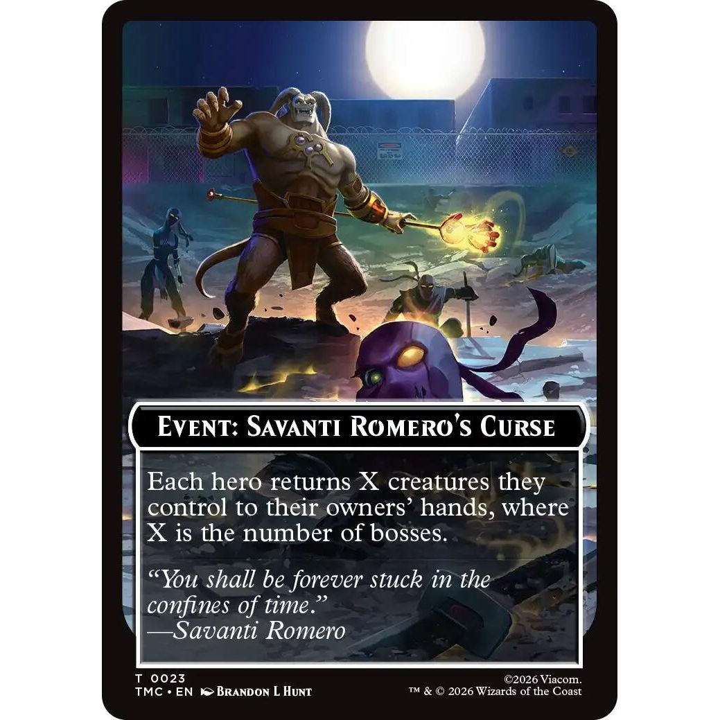 Image for Event: Savanti Romero's Curse (23) (Teenage Mutant Ninja Turtles) - Magic: The Gathering