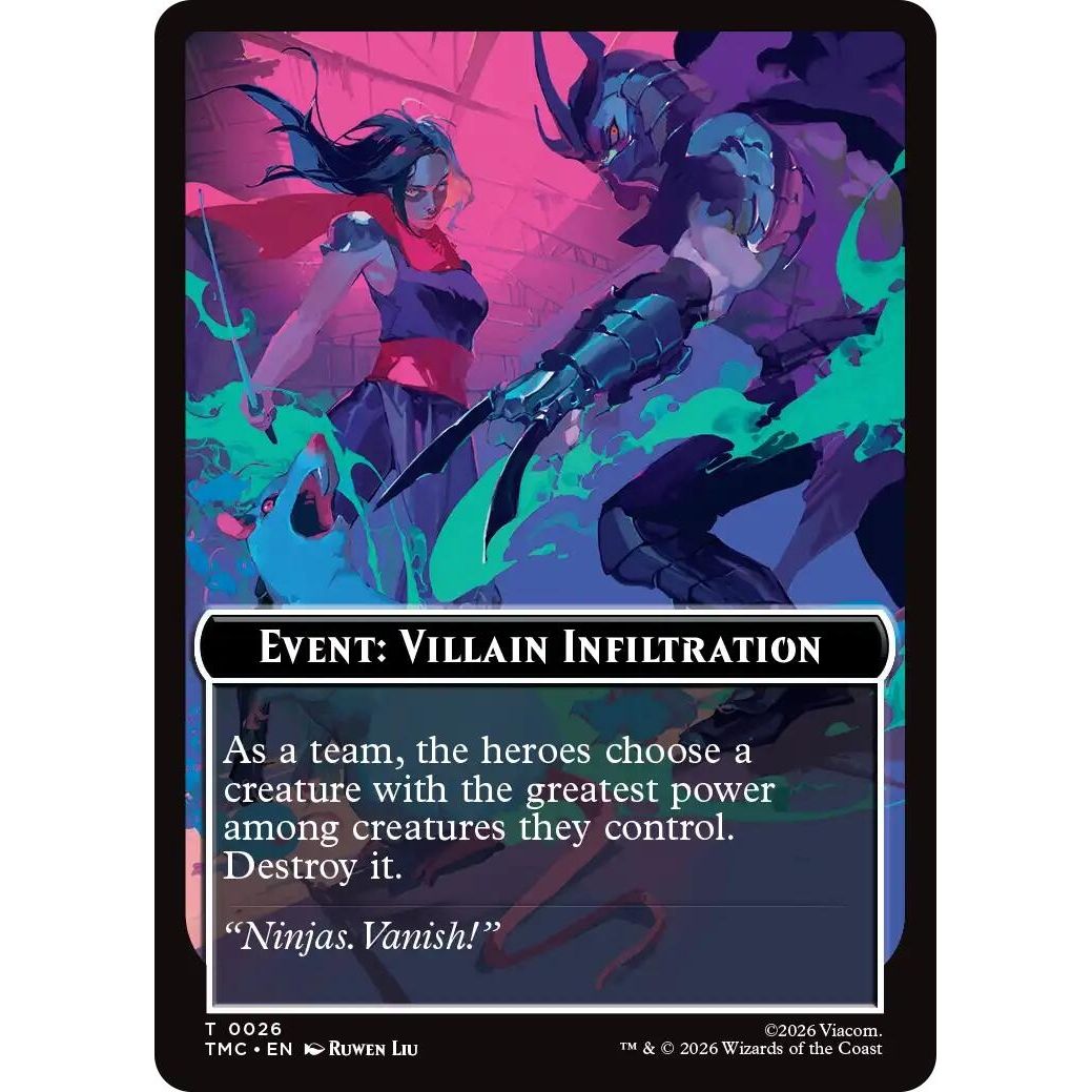 Image for Event: Villain Infiltration (26) (Teenage Mutant Ninja Turtles) - Magic: The Gathering