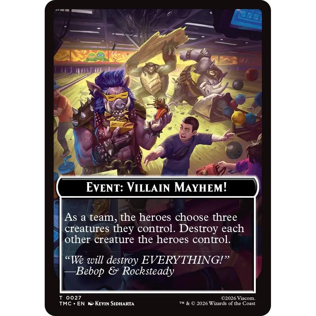 Image for Event: Villain Mayhem! (27) (Teenage Mutant Ninja Turtles) - Magic: The Gathering