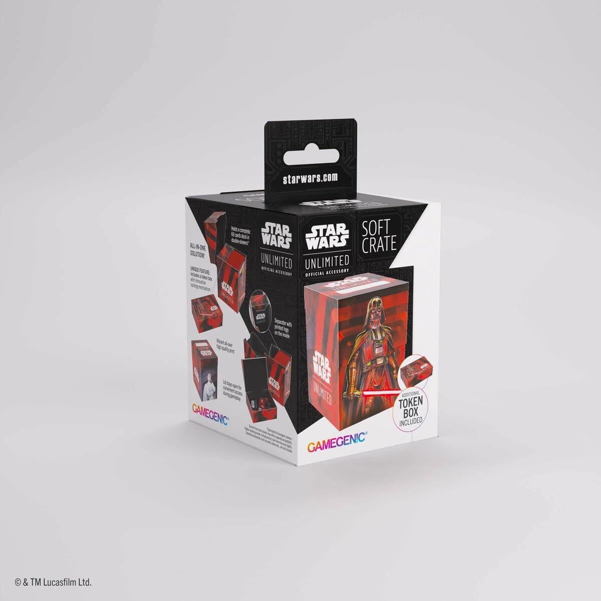 Image for Star Wars: Unlimited Soft Crate - Darth Vader/Director Krennic - Deck Boxes