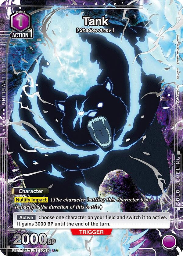 Image for Tank (U*) (UE17BT/SLG-1-032) (UE17BT: SOLO LEVELING) (UE17BT) - Union Arena