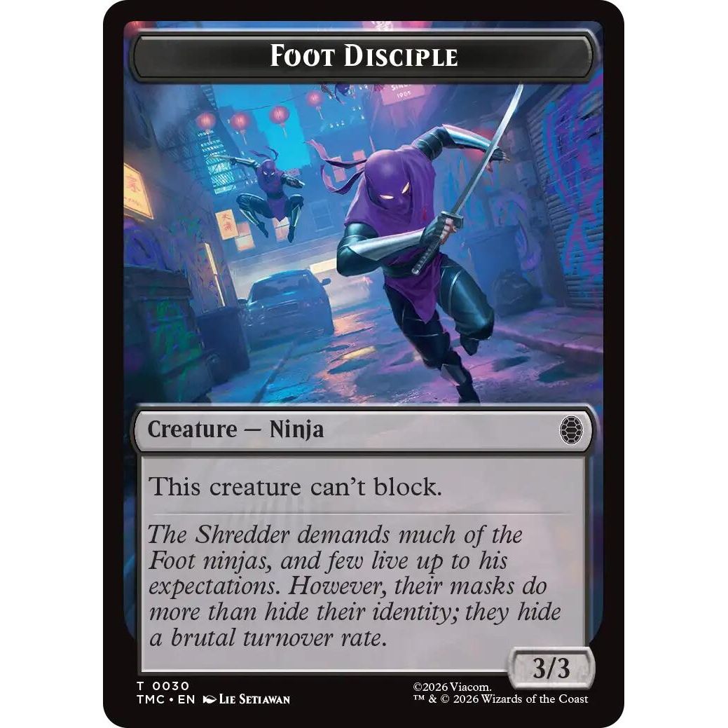Image for Foot Disciple (30) (Teenage Mutant Ninja Turtles) - Magic: The Gathering