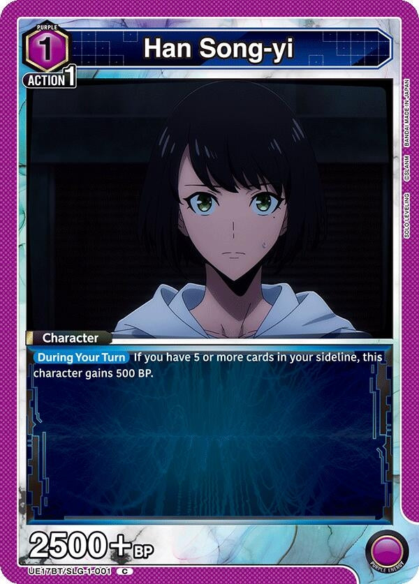 Image for Han Song-yi (001) (UE17BT/SLG-1-001) (UE17BT: SOLO LEVELING) (UE17BT) - Union Arena