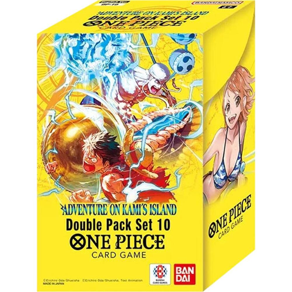 One Piece Card Game - Adventures on Kami's Island Double Pack Set Vol. 10 [DP-10] - PokeBox USA