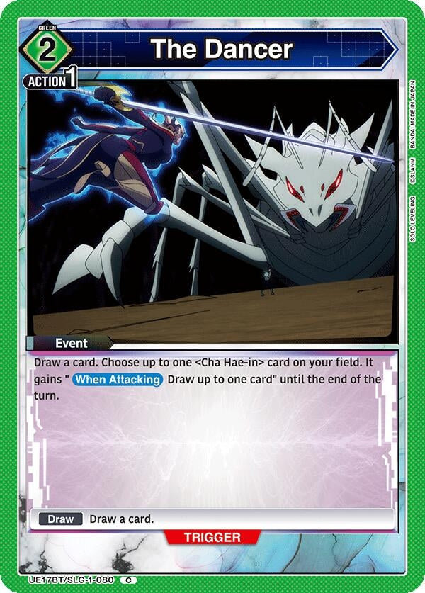 Image for The Dancer (UE17BT/SLG-1-080) (UE17BT: SOLO LEVELING) (UE17BT) - Union Arena