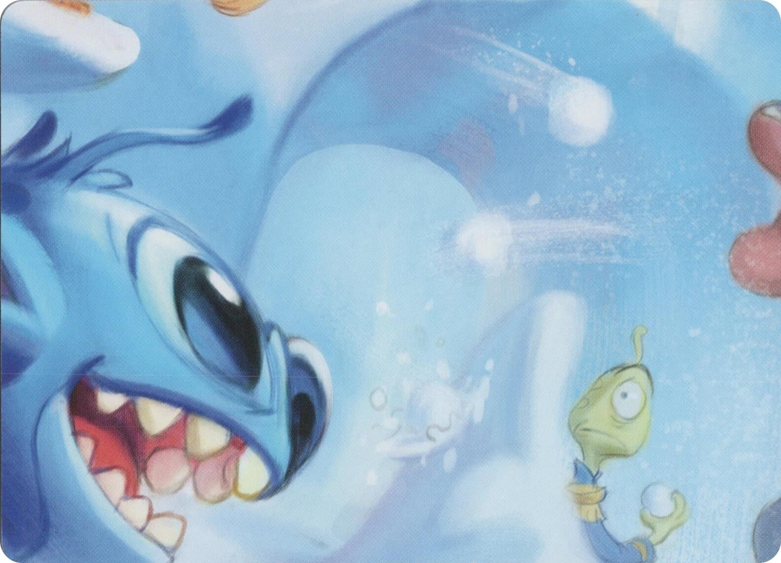 Image for Winterspell Snowball Fight Puzzle Insert (Middle Center) (Winterspell) (11) - Disney Lorcana