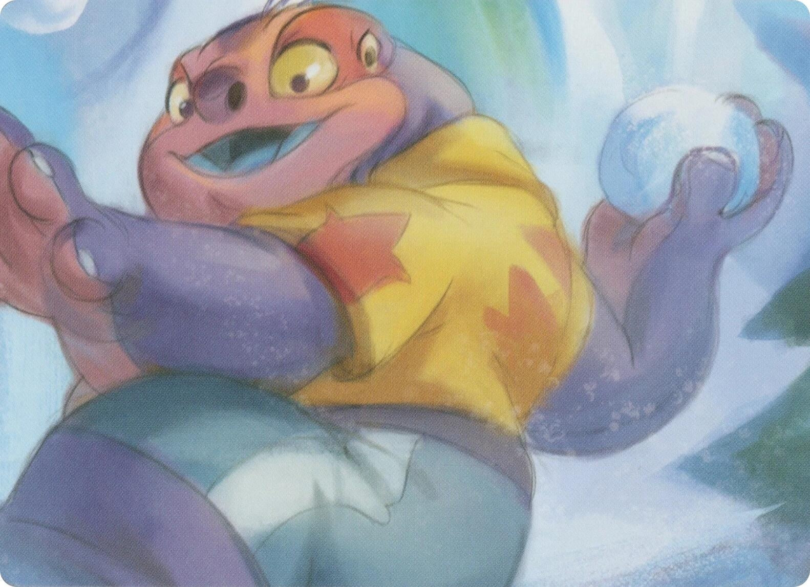 Image for Winterspell Snowball Fight Puzzle Insert (Middle Right) (Winterspell) (11) - Disney Lorcana