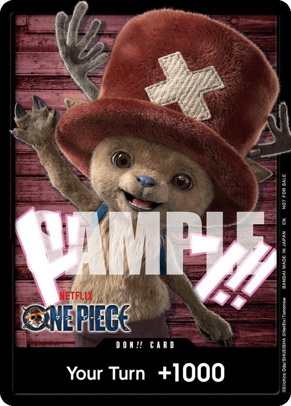Image for DON!! Card (Netflix Tony Tony.Chopper) (One Piece Promotion Cards) (OP-PR) - One Piece Card Game