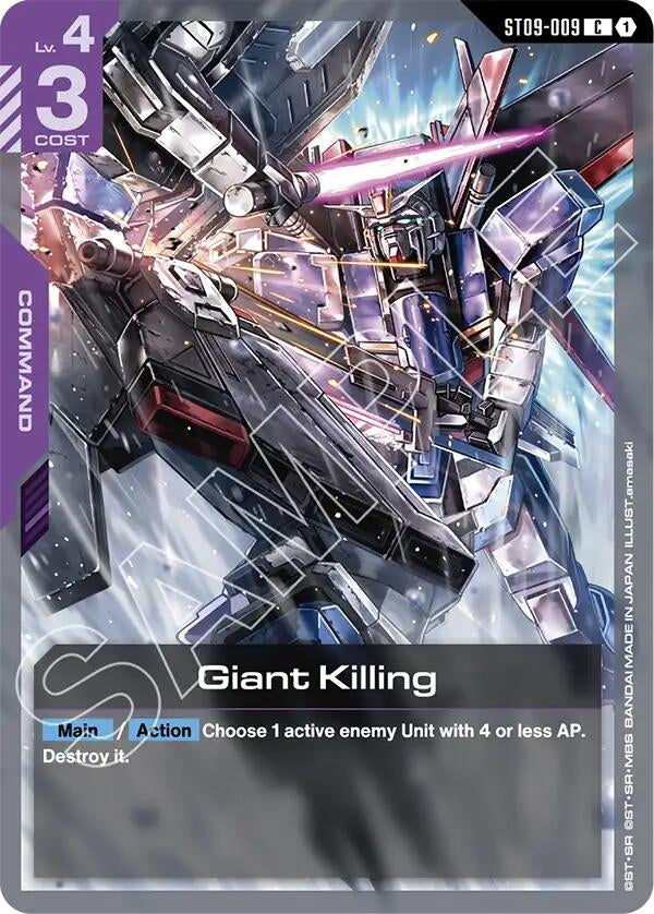 Image for Giant Killing (ST09-009) (Starter Deck 09: Destiny Ignition) (ST09) - Gundam Card Game