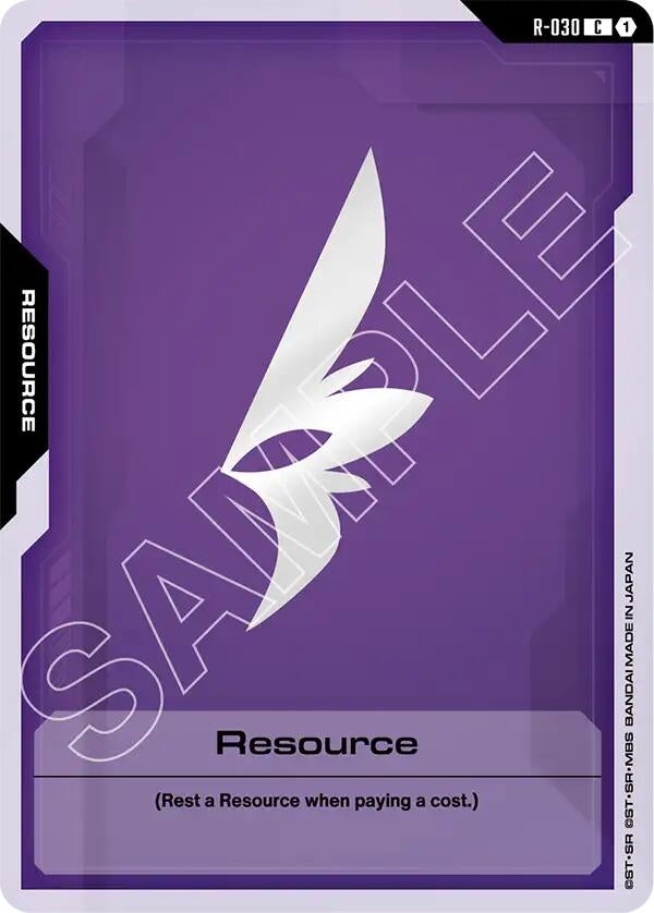 Image for Resource (R-030) (R-030) (Starter Deck 09: Destiny Ignition) (ST09) - Gundam Card Game
