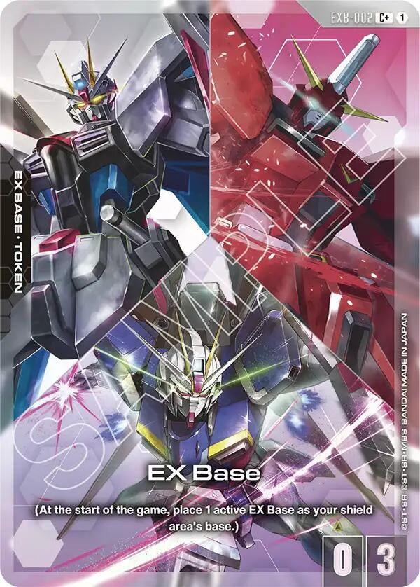 Image for EX Base (EXB-002) (C+) (EXB-002) (Starter Deck 09: Destiny Ignition) (ST09) - Gundam Card Game