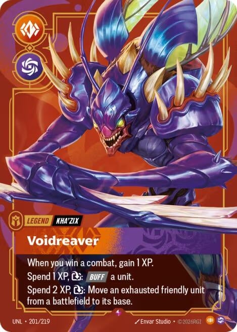 Kha'Zix - Voidreaver (201/219) (Unleashed) - PokeBox USA