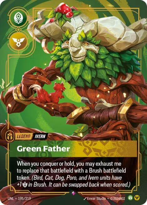 Ivern - Green Father (195/219) (Unleashed) - PokeBox USA