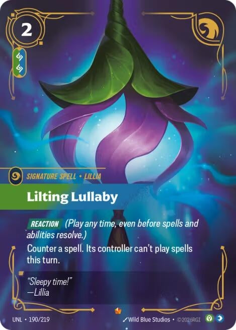 Lilting Lullaby (190/219) (Unleashed) - PokeBox USA