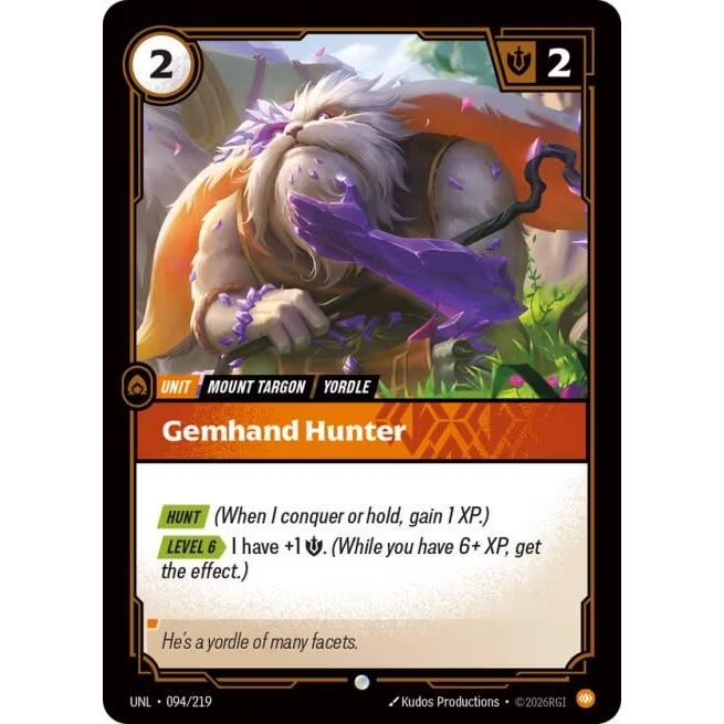 Gemhand Hunter (094/219) (Unleashed) - PokeBox USA