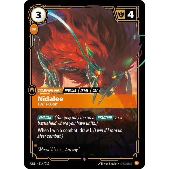 Nidalee - Cat Form (114/219) (Unleashed) - PokeBox USA