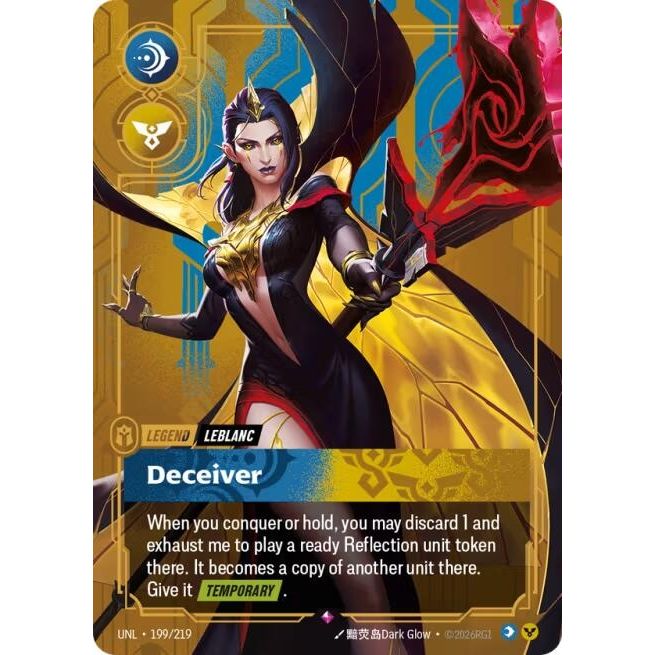 LeBlanc - Deceiver (199/219) (Unleashed) - PokeBox USA