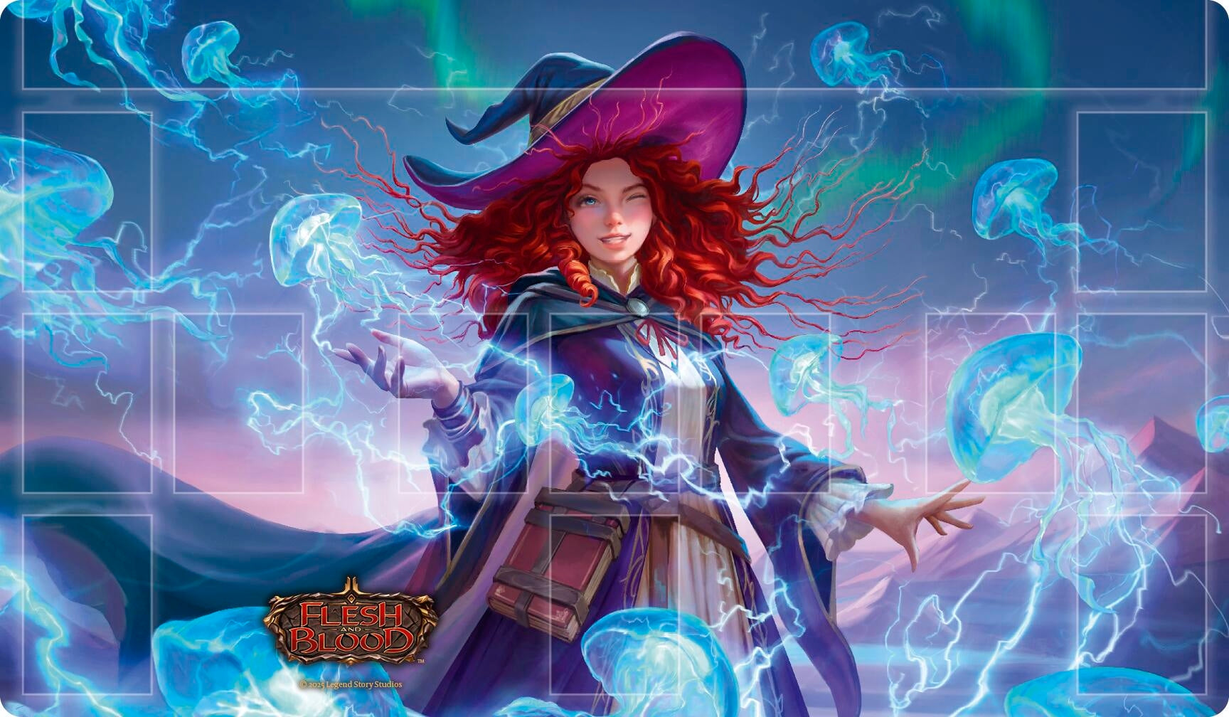 Image for Flesh and Blood Playmat - Voltic Veil - Playmats