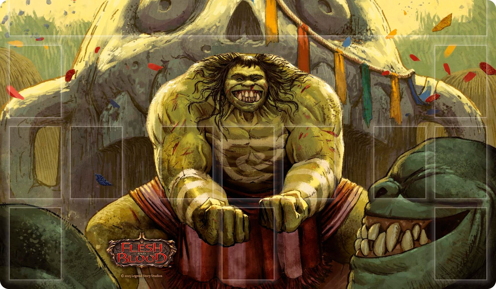Image for Flesh and Blood Playmat - Tough as a Rok - Playmats
