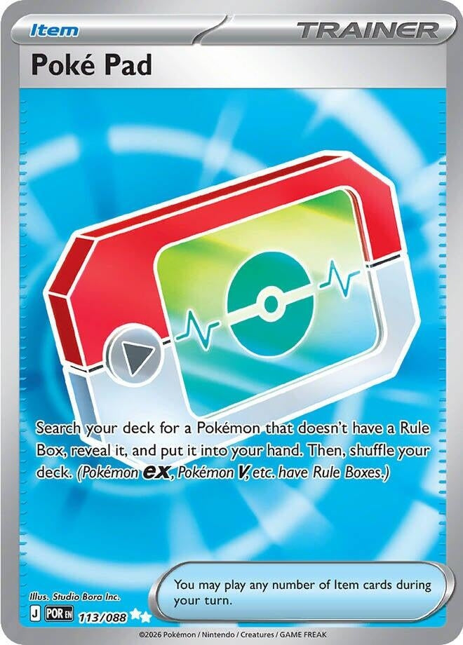 Poke Pad (113/088) (ME03: Perfect Order) - PokeBox USA