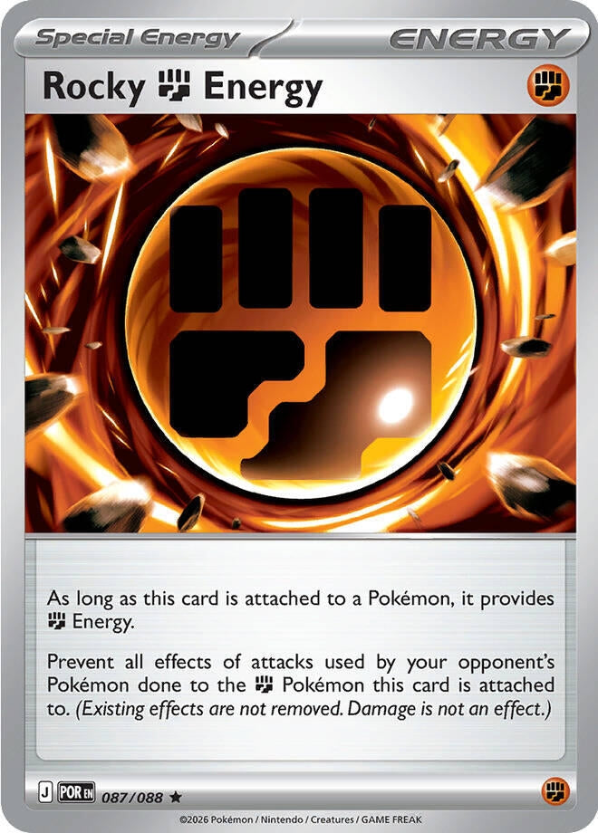 Image for Rocky Fighting Energy (087/088) (ME03: Perfect Order) - Pokemon
