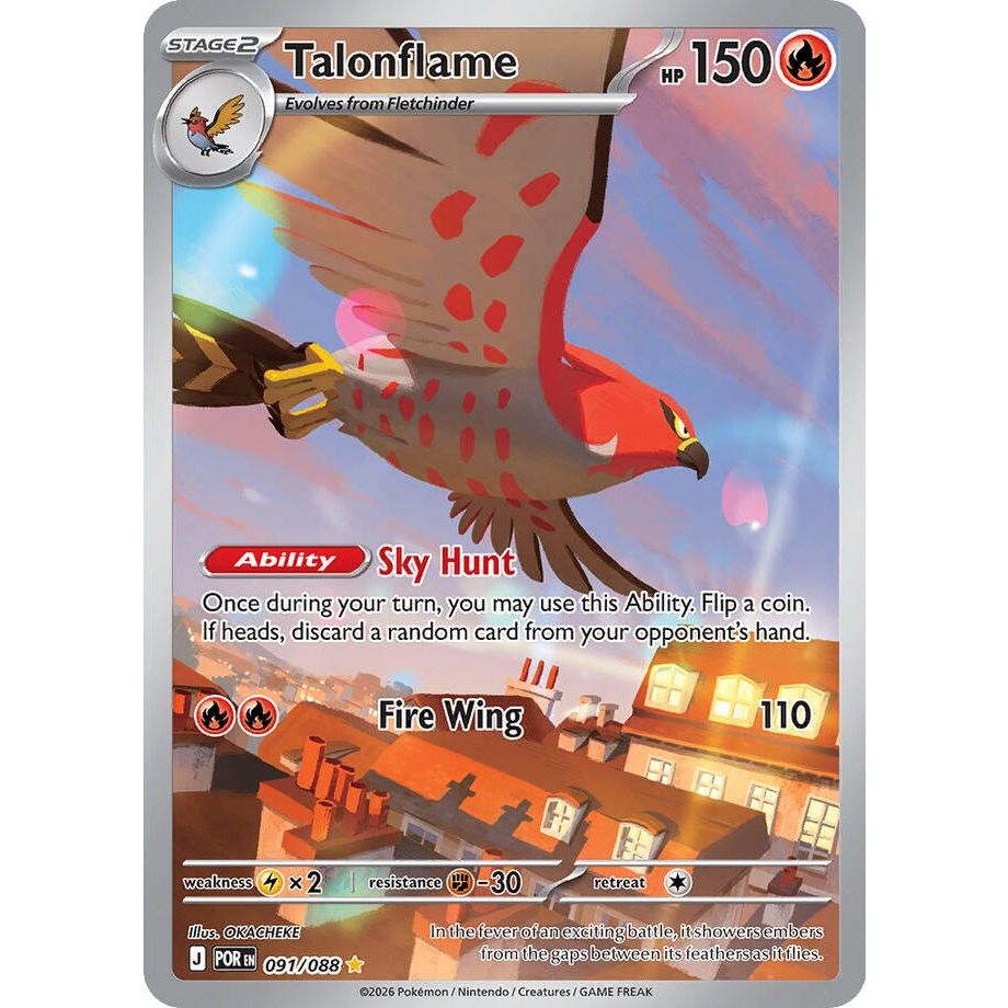 Talonflame (091/088) (ME03: Perfect Order) - PokeBox USA