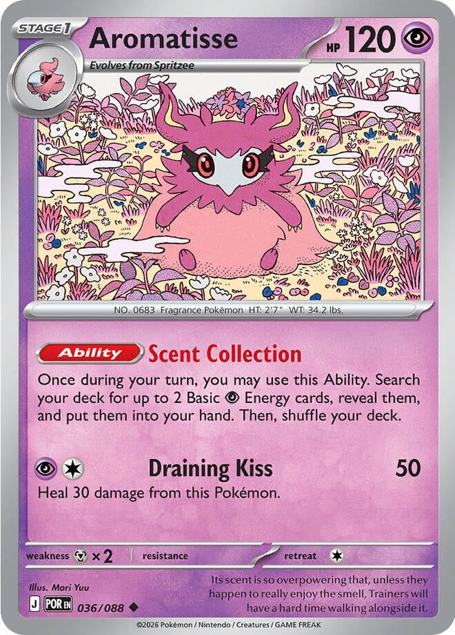Image for Aromatisse (036/088) (ME03: Perfect Order) - Pokemon
