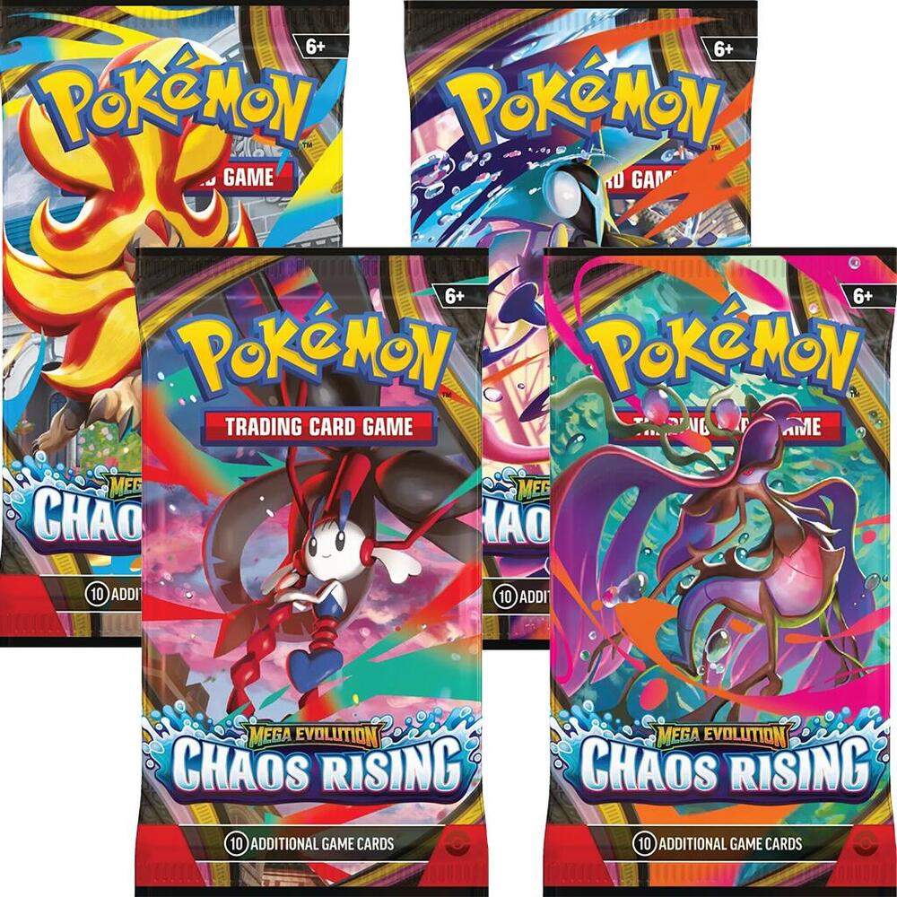 POKÉMON TCG: Mega Evolution - Chaos Rising ME04 Booster Pack