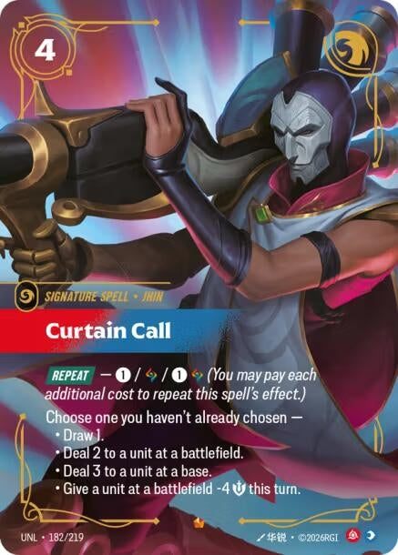 Curtain Call (182/219) (Unleashed)