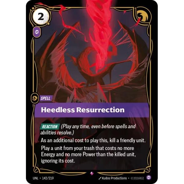 Heedless Resurrection (142/219) (Unleashed) - PokeBox USA