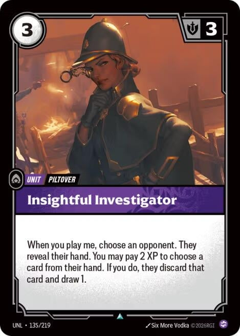 Insightful Investigator (135/219) (Unleashed)