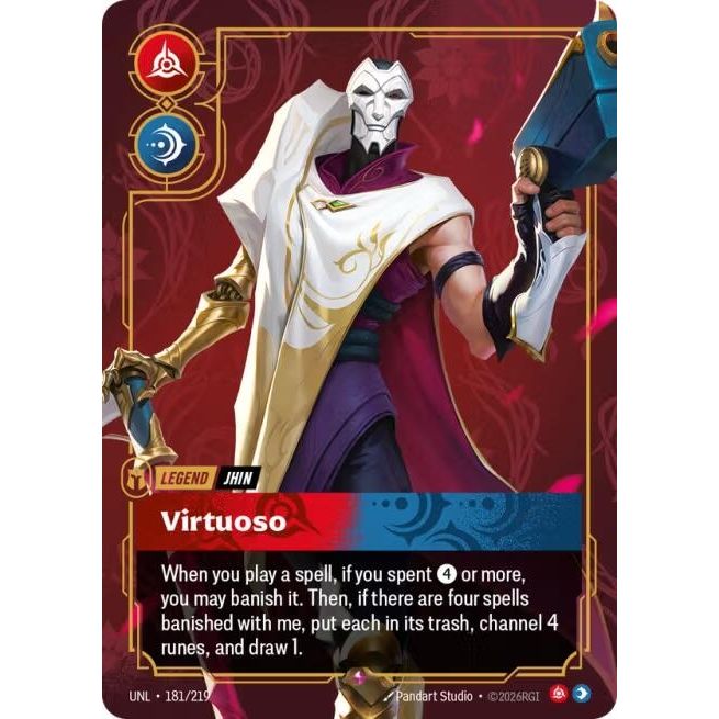 Jhin - Virtuoso (181/219) (Unleashed) - PokeBox USA
