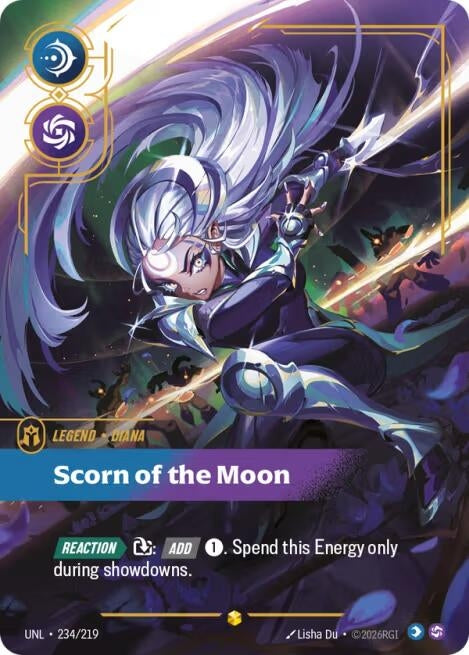 Diana - Scorn of the Moon (Overnumbered) (234/219) (Unleashed)