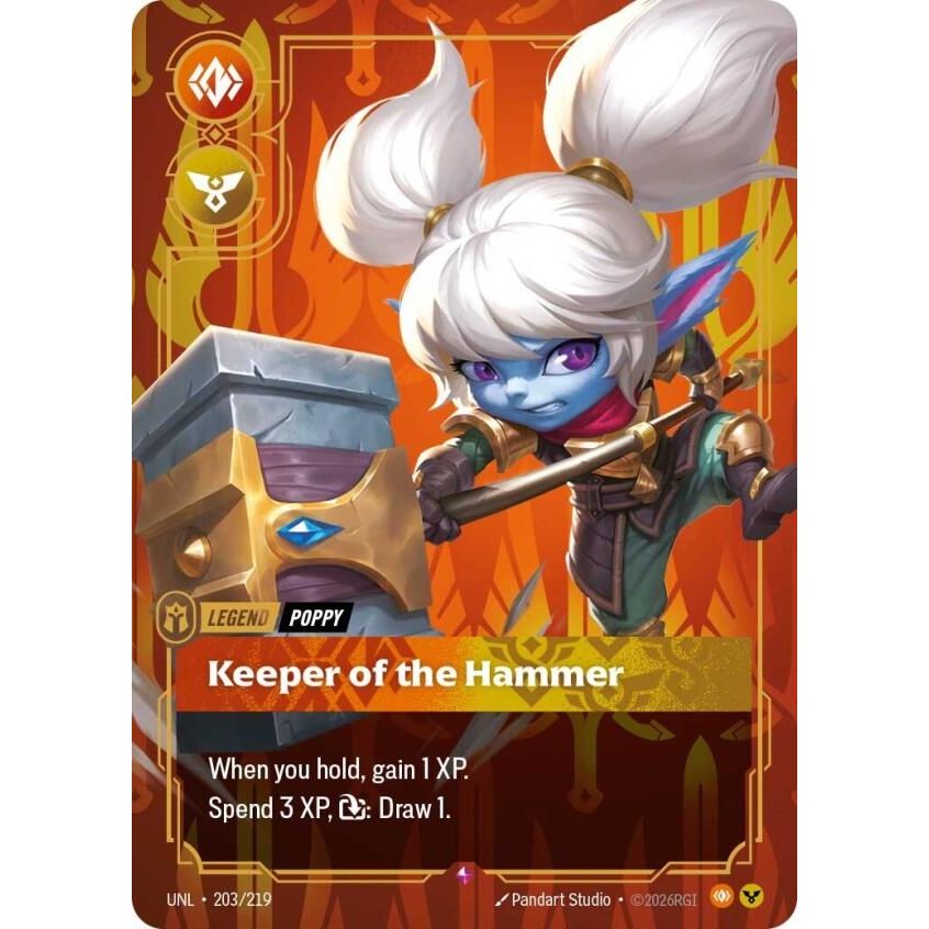 Poppy - Keeper of the Hammer (203/219) (Unleashed) - PokeBox USA