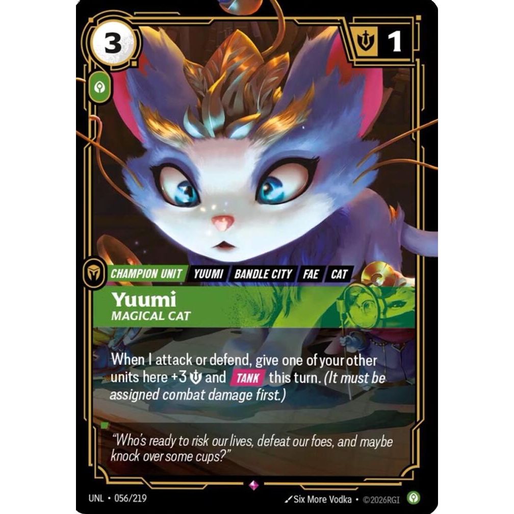 Yuumi - Magical Cat (056/219) (Unleashed) - PokeBox USA