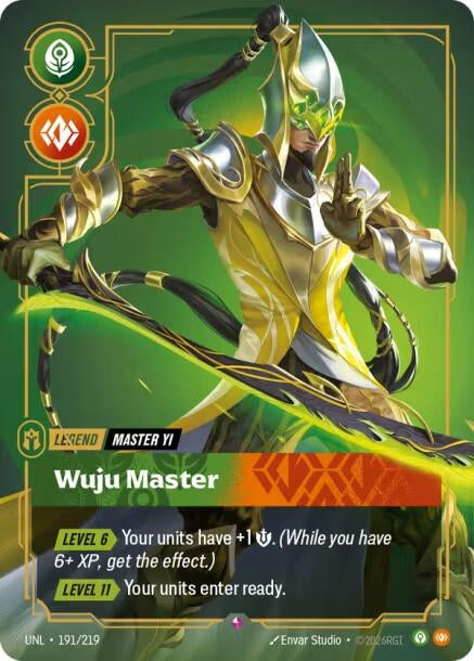 Master Yi - Wuju Master (191/219) (Unleashed) - PokeBox USA