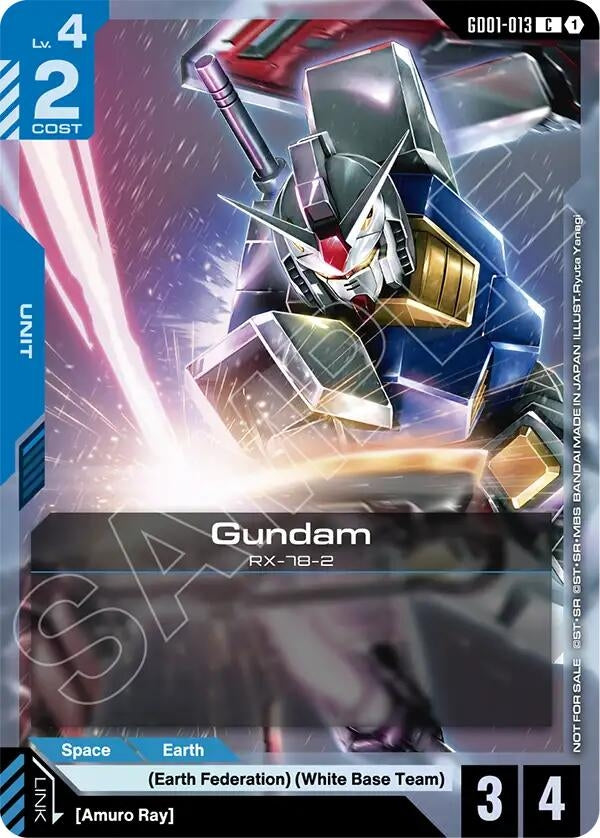 Image for Gundam (GD01-013) (WCS26-27 Participation Pack Vol.1) (GD01-013) (Gundam Promotional Cards) (GCG-PR) - Gundam Card Game