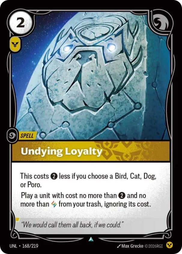Undying Loyalty (168/219) (Unleashed) - PokeBox USA