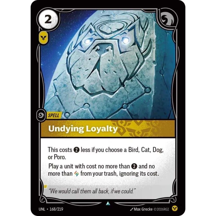 Undying Loyalty (168/219) (Unleashed) - PokeBox USA