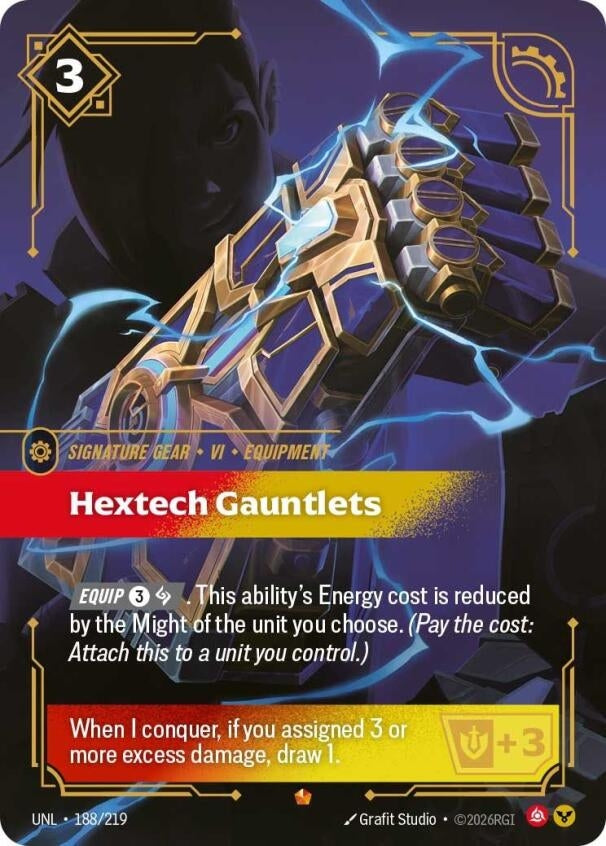 Hextech Gauntlets (188/219) (Unleashed) - PokeBox USA