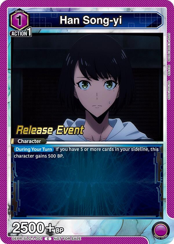Image for Han Song-yi (001) (UE17BT/SLG-1-001) (UE17BT: SOLO LEVELING Release Event Cards) (UE17BT_RE) - Union Arena