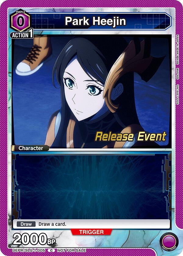 Image for Park Heejin (005) (UE17BT/SLG-1-005) (UE17BT: SOLO LEVELING Release Event Cards) (UE17BT_RE) - Union Arena