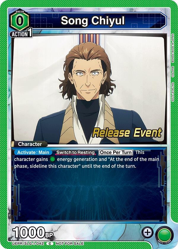 Image for Song Chiyul (UE17BT/SLG-1-042) (UE17BT: SOLO LEVELING Release Event Cards) (UE17BT_RE) - Union Arena