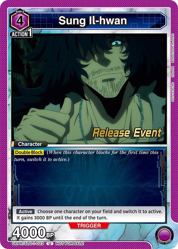 Image for Sung Il-hwan (UE17BT/SLG-1-023) (UE17BT: SOLO LEVELING Release Event Cards) (UE17BT_RE) - Union Arena