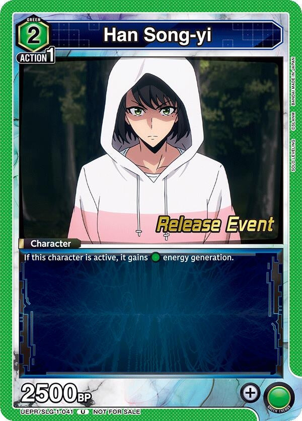 Image for Han Song-yi (041) (UE17BT/SLG-1-041) (UE17BT: SOLO LEVELING Release Event Cards) (UE17BT_RE) - Union Arena
